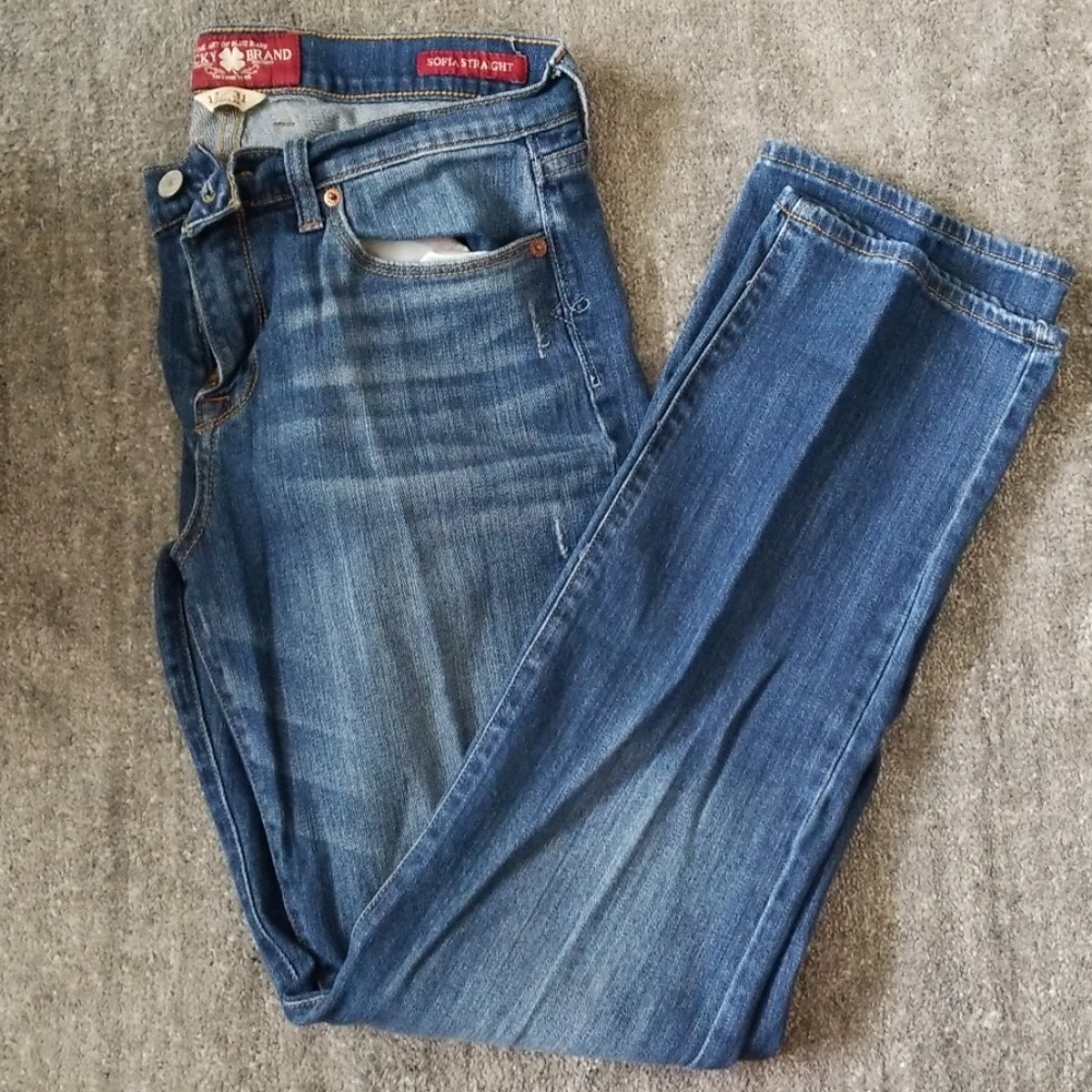Lucky Brand Sofia Straight Regular Jeans